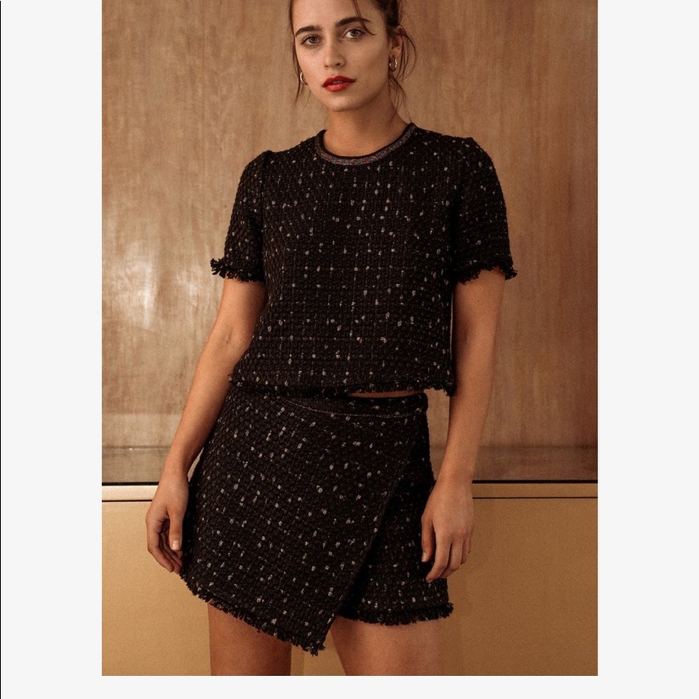 SAYLOR Adelia Top and Scort Set NWT